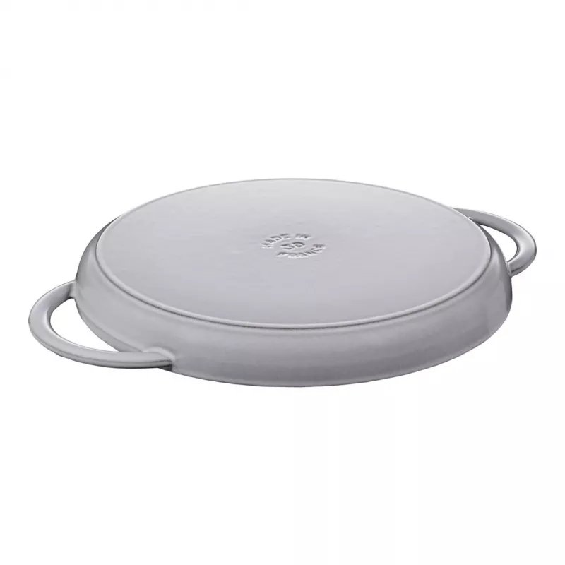 Grilių keptuvė ZWILLING STAUB Round 30 cm Pilka