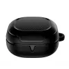 Tech-Protect Rough Carbon apsauginis dėklas Samsung Galaxy Buds 2 Pro/2/Live/Pro įkrovimo dėklui, juodas