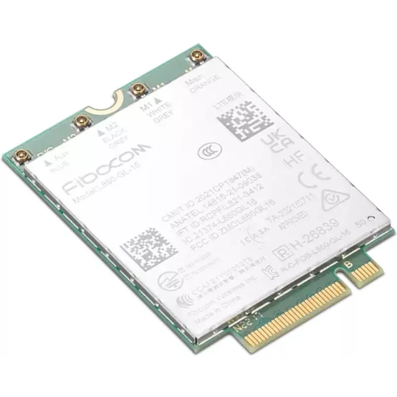 Vidinis 4G LTE CAT16 modulis Lenovo Fibocom L860-GL-16 M.2 1000 Mbit/s