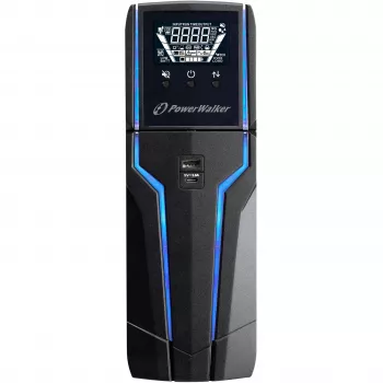 PowerWalker VI 1000 GXB - nepertraukiamo maitinimo šaltinis (UPS) - AC 162 - 290 V - 600 W - 1000 VA - 9 A - USB - 4 išvesties lizdai