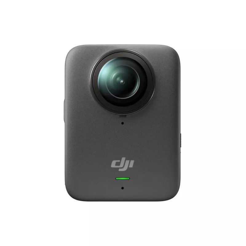 Veiksmo kamera DJI Osmo 360 Standard Combo – 8K itin didelė raiška, 120 MP CMOS, 240 kadrų/s, elektroninis stabilizavimas, 2 colių ekranas, MicroSD, 183 g, juoda