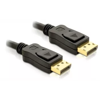 DisplayPort kabelis DeLOCK 82424 3m Kištukas-Kištukas Auksuotas Juodas