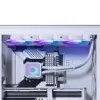 PHANTEKS XT Pro Ultra korpusas su grūdinto stiklo langais, D-RGB + Glacier One 360M25 Gen2 DRGB, 360 mm, komplektas - Baltas