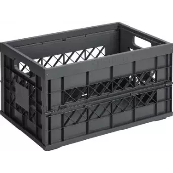 Dėžė saugojimui Sigma home 57700636 Square Anthracite 45L 530x354mm