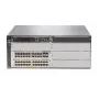 Valdomas L3 jungiklis HP HPE 5406R 44GT PoE+ ir 4×SFP+ (be maitinimo šaltinio) — 44×Gigabit RJ-45, 4×10Gb SFP+, PoE+, 960 Gbit/s, 4U