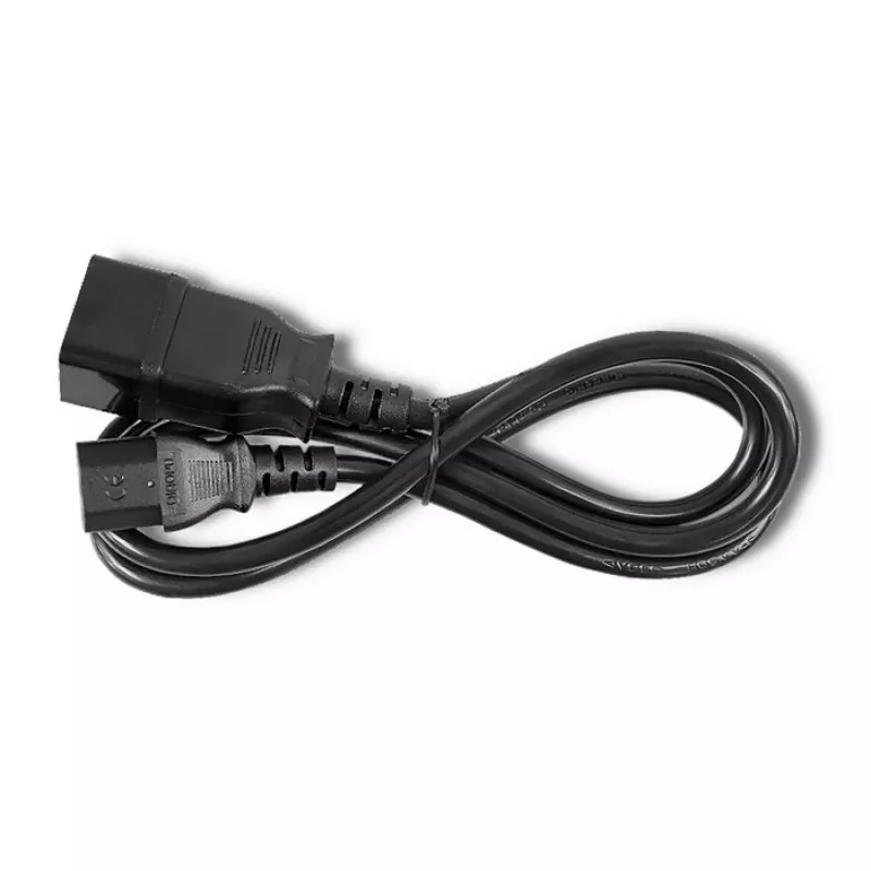 Maitinimo laidas Qoltec 53991 juodas 1,2 m C20 C13 mova