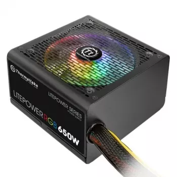Maitinimo blokas Thermaltake Litepower II RGB 750W, aktyvus PFC, 120mm ventiliatorius