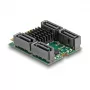 DeLOCK 61062 Vidinė SATA adapter M.2 į SATA 6 Gbit/s RAID 0 1 10 JBOD