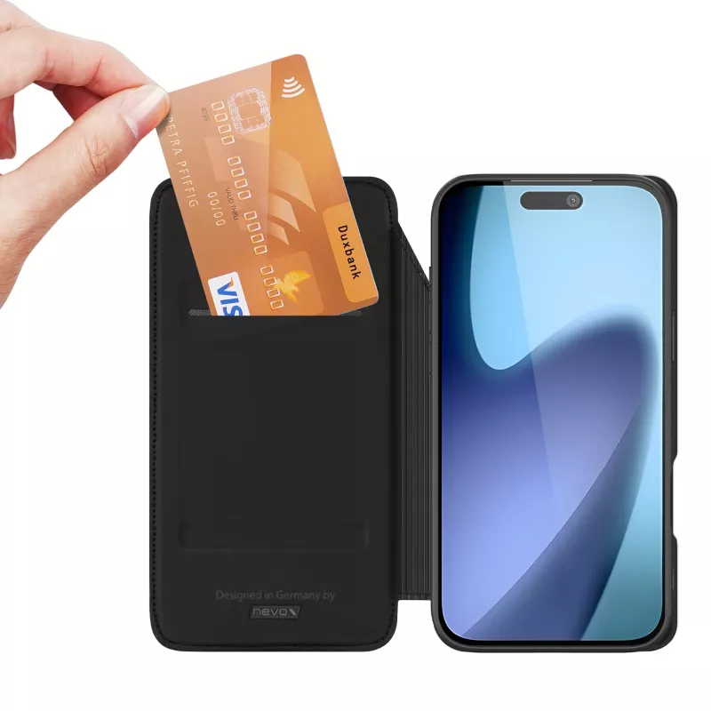 nevox Vario Series - iPhone Air Book Case juodas - Dėklas (2515)