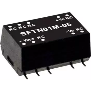 Maitinimo adapteris MEAN WELL SFTN01L-05 1 W, įėjimas 4.5–5.5 V, išėjimas 5 V
