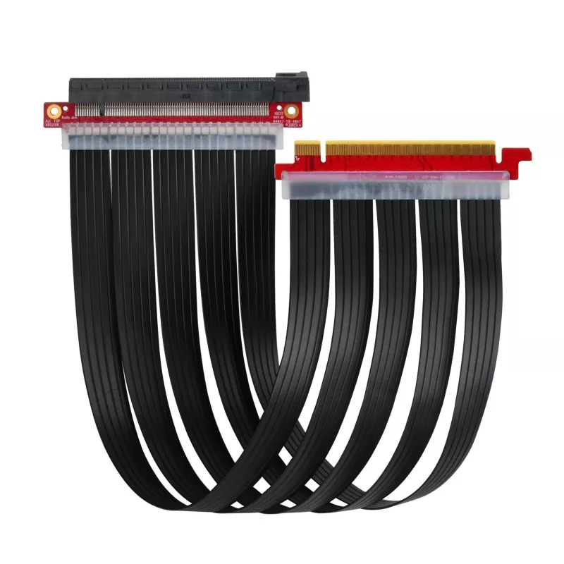 PCIe riser kabelis Silverstone SST-RC04B-400 0,4 m