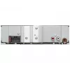 Automobilinis skaitmeninis medijos imtuvas JVC KD-X162, 1 DIN, 200 W, 24 bitų DAC, FLAC/MP3/WAV/WMA, priekyje USB Type-A, 3,5 mm, LCD 2 eilučių, juodas