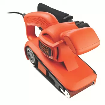 Juostinis šlifuoklis Black & Decker KA86-QS, oranžinis