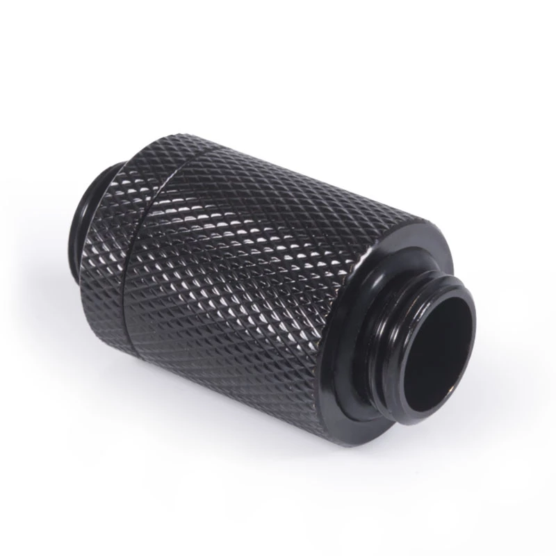 Alphacool ES D-Plug 25,5mm G1/4 AG ant G1/4 AG - Deep Black (17580)