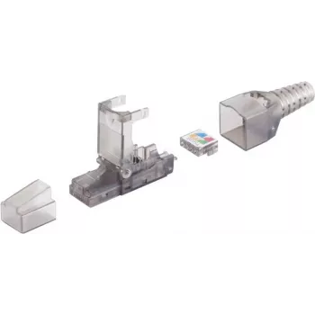 Tinklo jungtis ShiverPeaks 08-51002 Cat 6A beįrankis RJ45 UTP, keystone/patch panel jungtis
