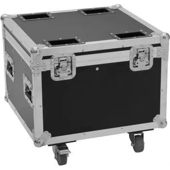 Flightcase Roadinger 4x TMH-S90/H90/B90 — patvarus dėklas 4 įrenginiams