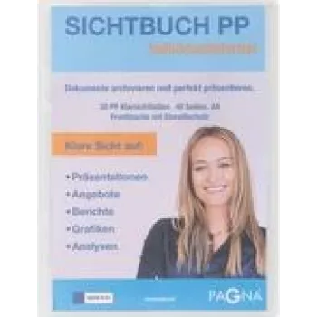 Segtuvas projektams Pagna 21011-19 Polipropilenas Skaidrus A4