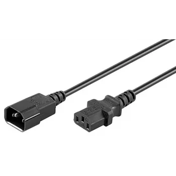 MicroConnect PE040618 maitinimo laidas, juodas, 1,8 m, C13 kištukas, C14 lizdas