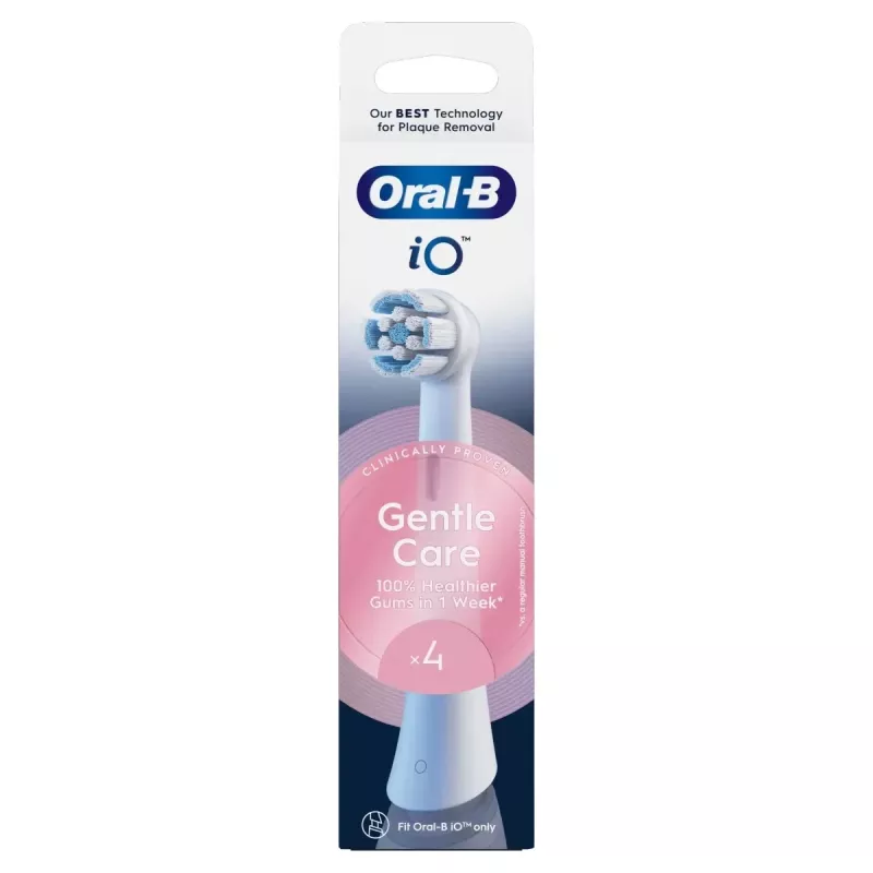 iO GentleCare White 4 vnt. šepetėlių galvutės