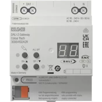 DALI-Gateway KNX 1‑gang Colour, jung 300641SDA2R