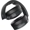 Ausinės virš galvos Skullcandy Hesh Evo – laidinės ir Bluetooth 5.0, 36 h baterija, USB-C, 3,5 mm, sulankstomos, triukšmo slopinimas, juodos