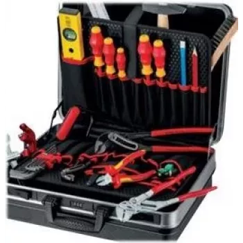 Knipex 00 21 05 HK S SHK santechniko įrankių dėklas, 23 dalys