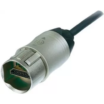 HDMI kabelis Neutrik NKHDMI-3 — 3,00 m, nikeliuota 1× HDMI jungtis