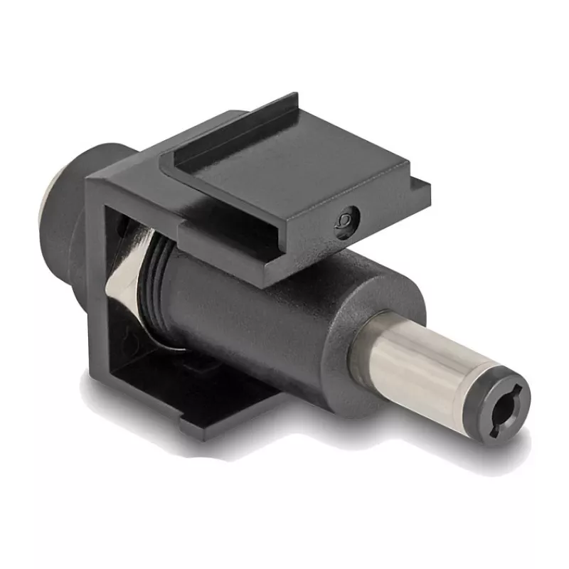 DeLOCK Keystone modulis DC 5,5 x 2,1 mm motina–tėvas juodas
