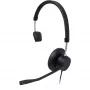 Pridėtinės ausinės Plusonic X140_Mono – lengvos, vienpusės, laidinės
