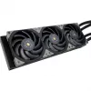 Radiatorius SILVERSTONE SST-XE360PDD 360 mm vandens aušinimui, juodas/sidabrinis