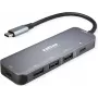 ROLINE USB 3.2 Gen 2 Hub, 5 prievadų, su Type-C jungiamuoju kabeliu (14.02.5048)