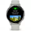 Garmin Venu 3S 3,05 cm (1,2 inch) AMOLED 41 mm skaitmeninis jutiklinis ekranas 390 x 390 pikselių pilka, sidabrinė Wi-Fi GPS