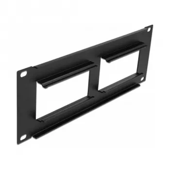 Patch panel DeLOCK Easy 45 10 inch 2U juodas