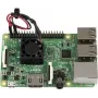 Joy-it Raspberry Pi® aušinimo rinkinys rb-heatsink2 Banana Pi, Cubieboard, pcDuino, Arduino, Raspberry Pi®, Raspberry Pi® 3 B, Rasp