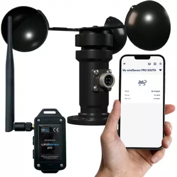 Vėjo jutiklis bleBox Wind sensor pro 37863 su Bluetooth ryšiu