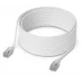 Tinklo kabelis Ubiquiti UACC-Cable-Patch-EL-C6A-15M-W RJ-45 Cat6a 15 m permatomai baltas