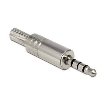 Laidinis jungtis DeLOCK 65546 3,5 mm sidabrinė