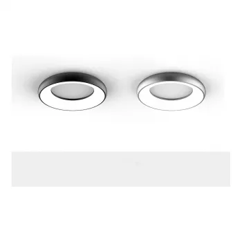 Synergy 21 LED apvalus lubinis šviestuvas Donut nw juodas 35W