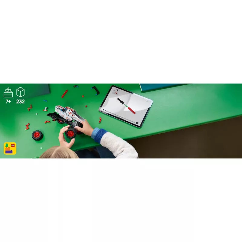 LEGO TECHNIC 42200 Monster Jam™ ThunderROARus™ su užtraukiamąja pavara