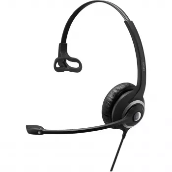 EPOS I SENNHEISER IMPACT SC 238 - 200 serijos ausinės - ant ausies - laidinės - Easy Disconnect - juodos, sidabrinės (1000657)
