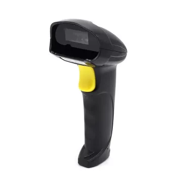 Belaidis brūkšninių kodų skaitytuvas QOLTEC 50856 – 1D ir 2D, USB, ABS korpusas, 170×62×100 mm, 203 g