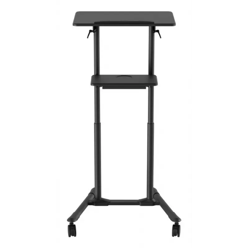 Stovas stovimam darbui Gembird TVS-DESK-01-BK Juodas 20 kg 1110-1345 mm