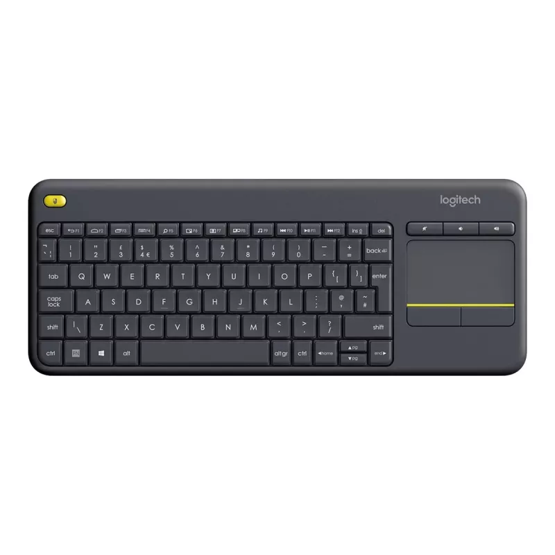 Belaidė klaviatūra su lietimui jautria pele Logitech K400 Plus