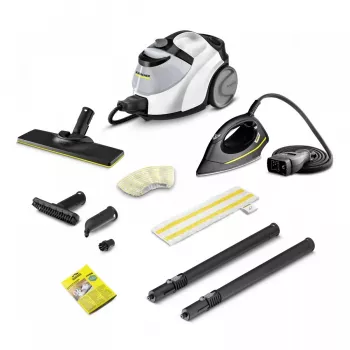 Kärcher SC 5 EasyFix IRON cilindrinis garų valytuvas 1.5 L 2250 W juodas, baltas