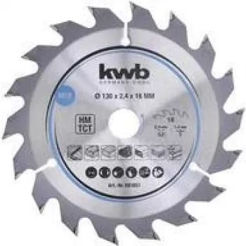 Pjūklo diskas KWB 581857 13 cm kietmedžiui, plastikui, fanerai, minkštmedžiui