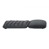 Logitech ERGO K860 – belaidė ergonominė klaviatūra, 2,4 GHz / Bluetooth 5.0, QWERTY ispanų, grafito spalvos