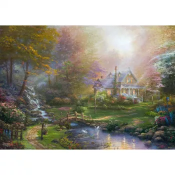 Dėlionė 1000 dalių Schmidt Spiele Thomas Kinkade Studios 'Tobula Motinos diena'