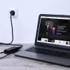 Qoltec 45W 20V 2.25A Slimtip + pin 50098.45w nešiojamojo kompiuterio maitinimo adapteris