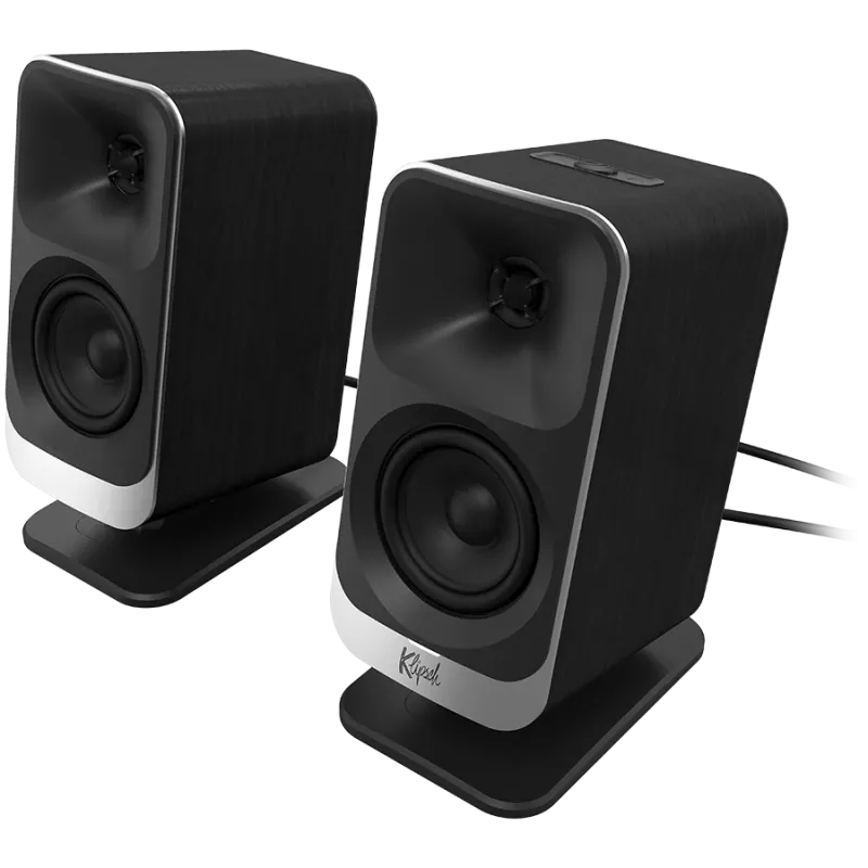 Garsiakalbiai KLIPSCH ProMedia Lumina Black – stalinė daugialypės terpės garsiakalbių sistema