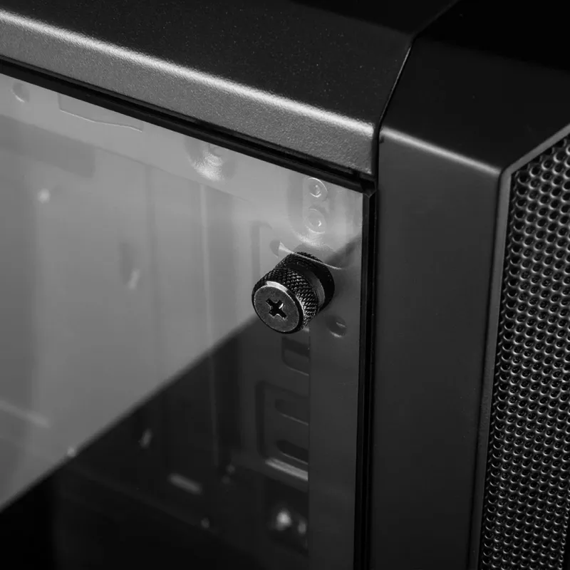 Korpusas MODECOM Oberon Pro Midi Tower, grūdintas stiklas, microATX/ATX, 7 lizdai, 395 mm GPU, 2x3.5 colio + 3x2.5 colio vietos, USB 3.2 Gen1